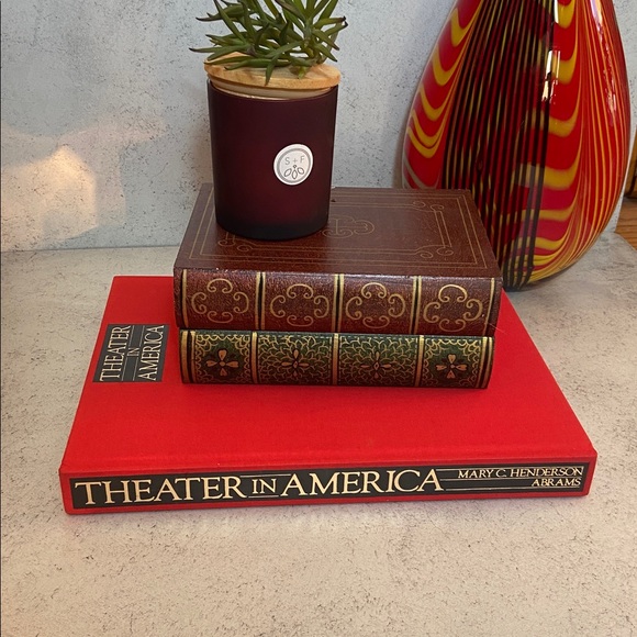 Other - Theater In America Hardcover Coffee Table Book Mary Henderson Abrams 1986 Home
